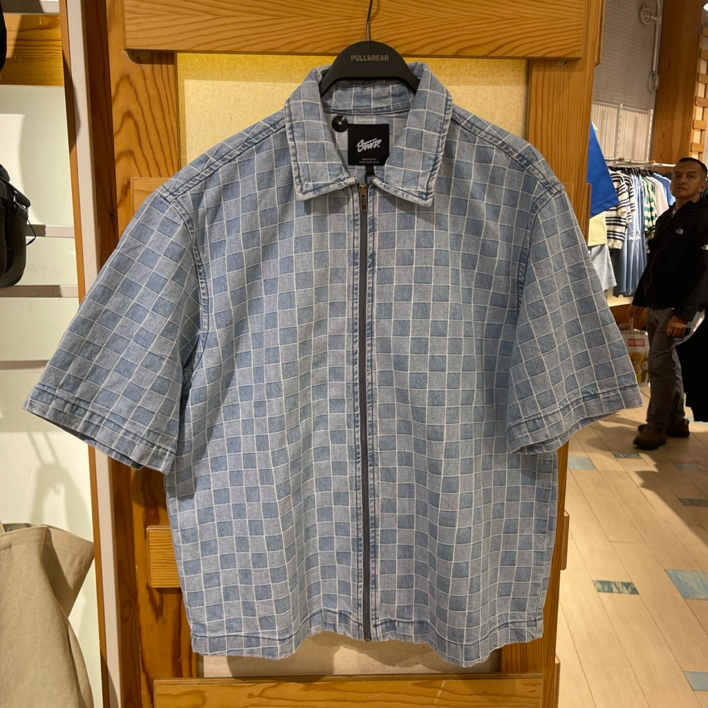Kemeja Denim PULL&BEAR MEN Jastip (jasa titip)