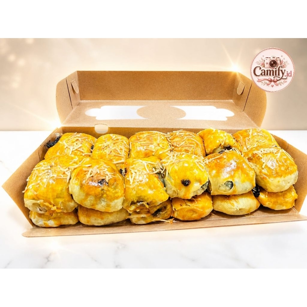 Bolen Mini Pisang Coklat Lumer & Coklat Keju Isi 24 pcs