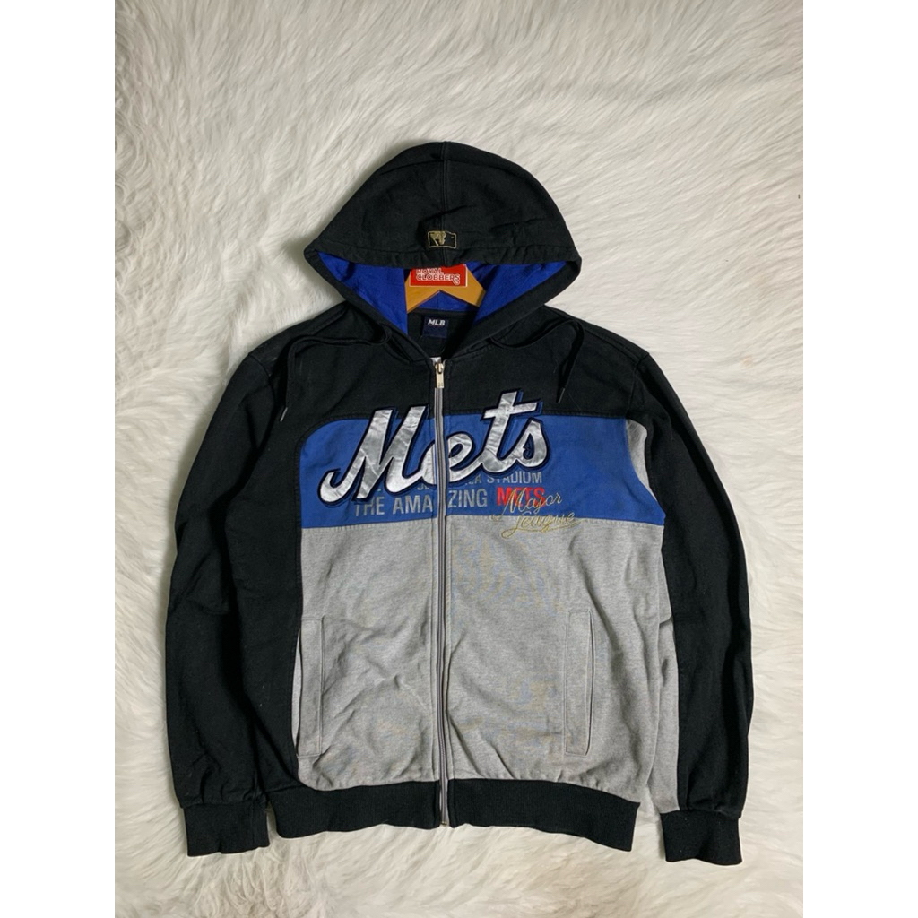 Hoodie MLB NEW YORK METS second (4116) - Hoodie second - hoodie second branded - Jaket Second - Jake
