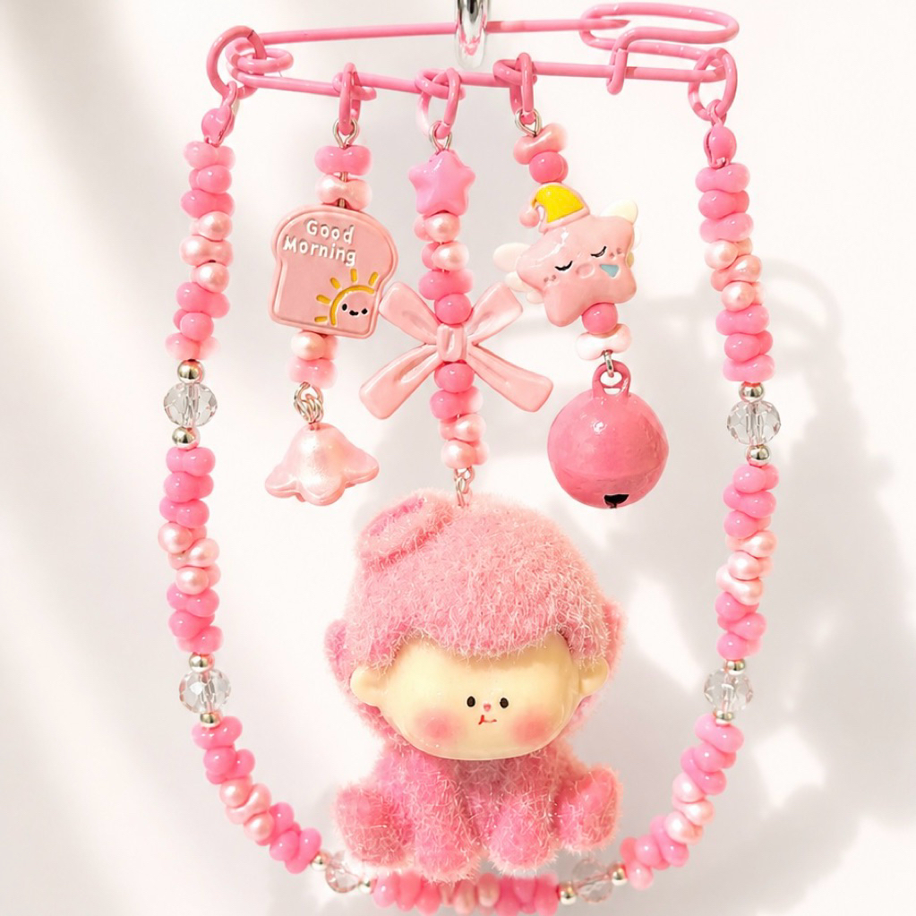 Peniti Pin Bag Charm Karakter Lucu