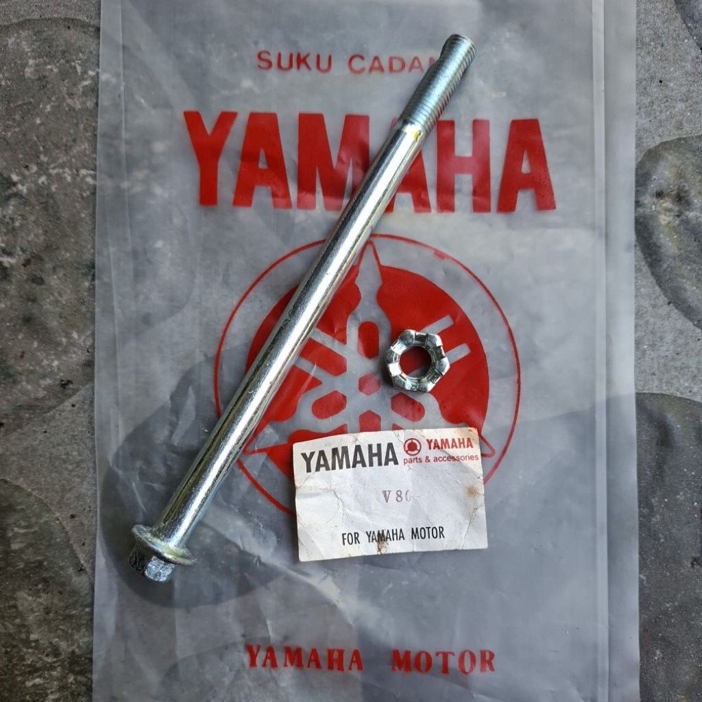 As Roda Velg Belakang Tromol Motor Yamaha V70 V73 V75 V79 V80 V82cdi Super Delux Exselent Y80