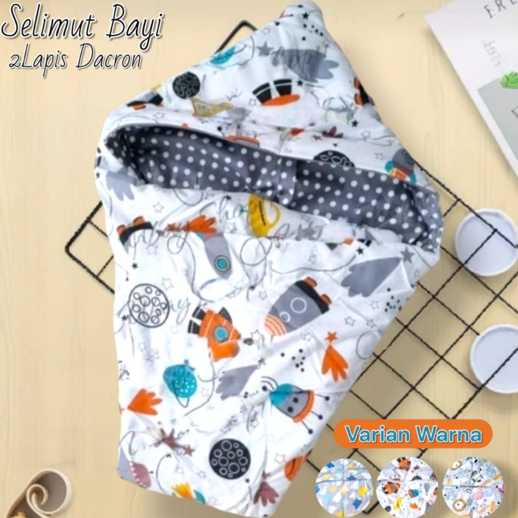 Bedcover baby,selimut Baby Lapis Dacron Lembut & Tebal