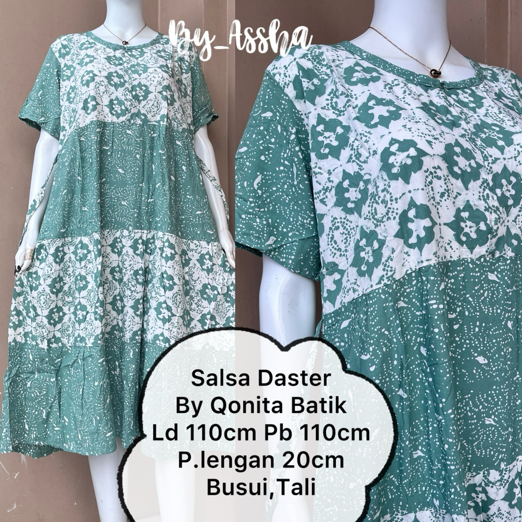 Qonita Daster Batik Asli Pekalongan Salsa Busui Susun