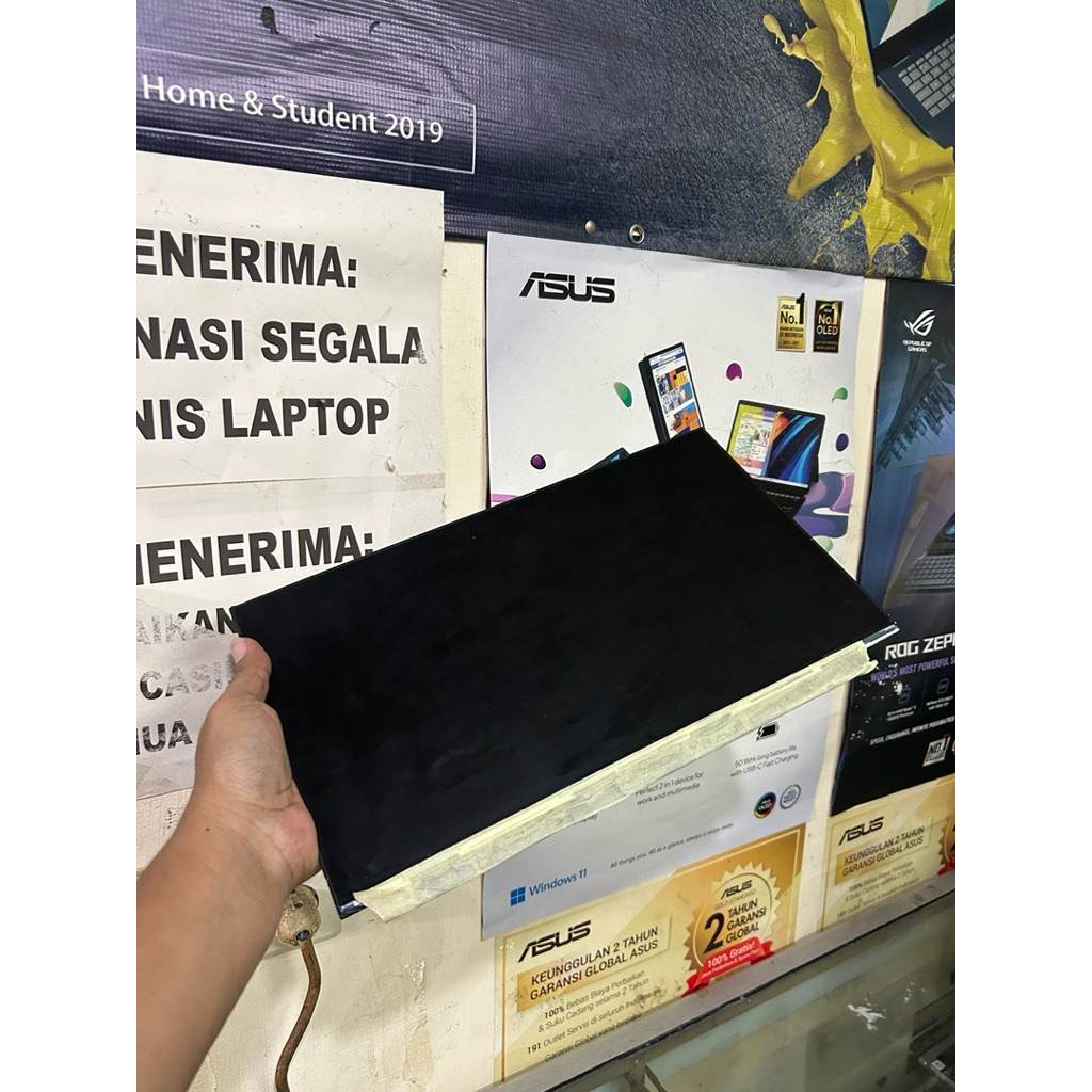 LCD LED LAYAR 15.6inci 40pin 144Hz Bazeless smallframe