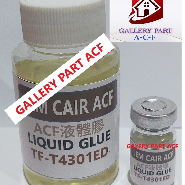 ACF CAIR TF-F4301-ED Ukuran botol 3ML/5ML untuk pemasangan Cof lcd / Cof Tcon / lem cof / ACF / pere
