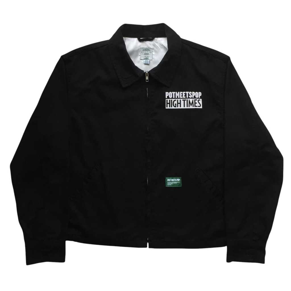 Pot Meets Pop x High Times Magazine FW 24 Work Jacket