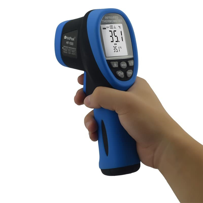 HP 1500 Holdpeak HP-1500 Digital Laser Infrared IR Thermometer Gun 1500 C