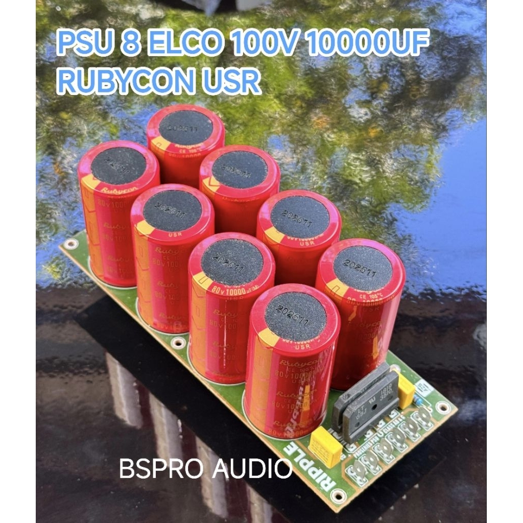psu 8 elco 80V 10000 UF RUBYCON USR