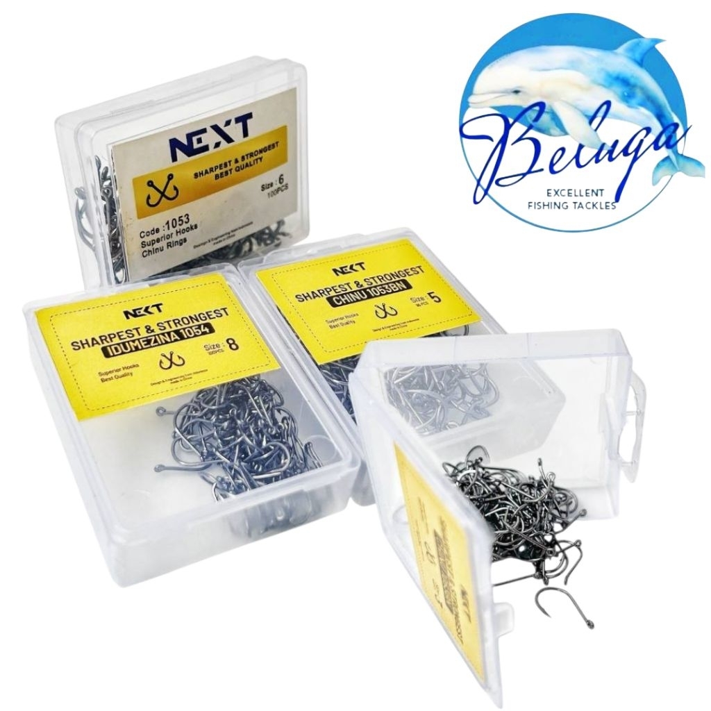 [ GROSIR ] Kail | Pancing BOX NEXT IDUMEZINA 1054 | Kail Pancing Box Murah Isi 100 | Size : 1 - 12