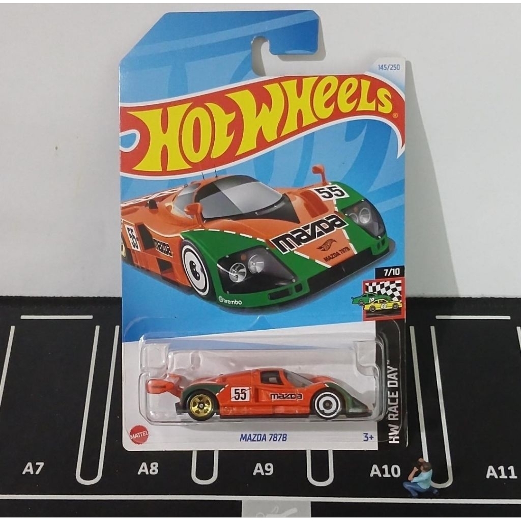 Hot Wheels Mazda 787B Orange - Hotwheels