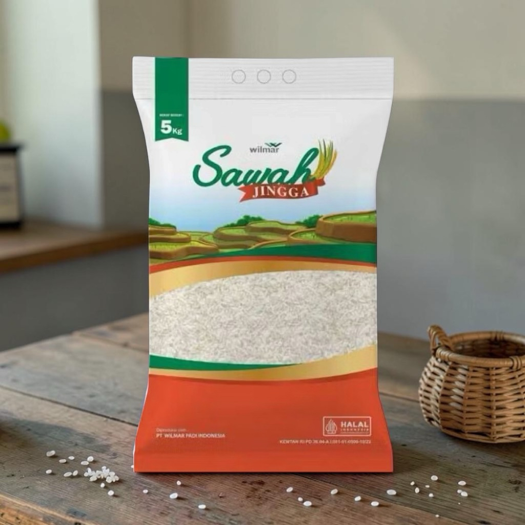Beras Sawah Jingga 5 kg