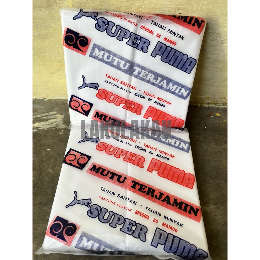 PLASTIK PE ES BATU PUMA 9 x 33 PLASTIK PE BENING PUMA PLASTIK ES BATU