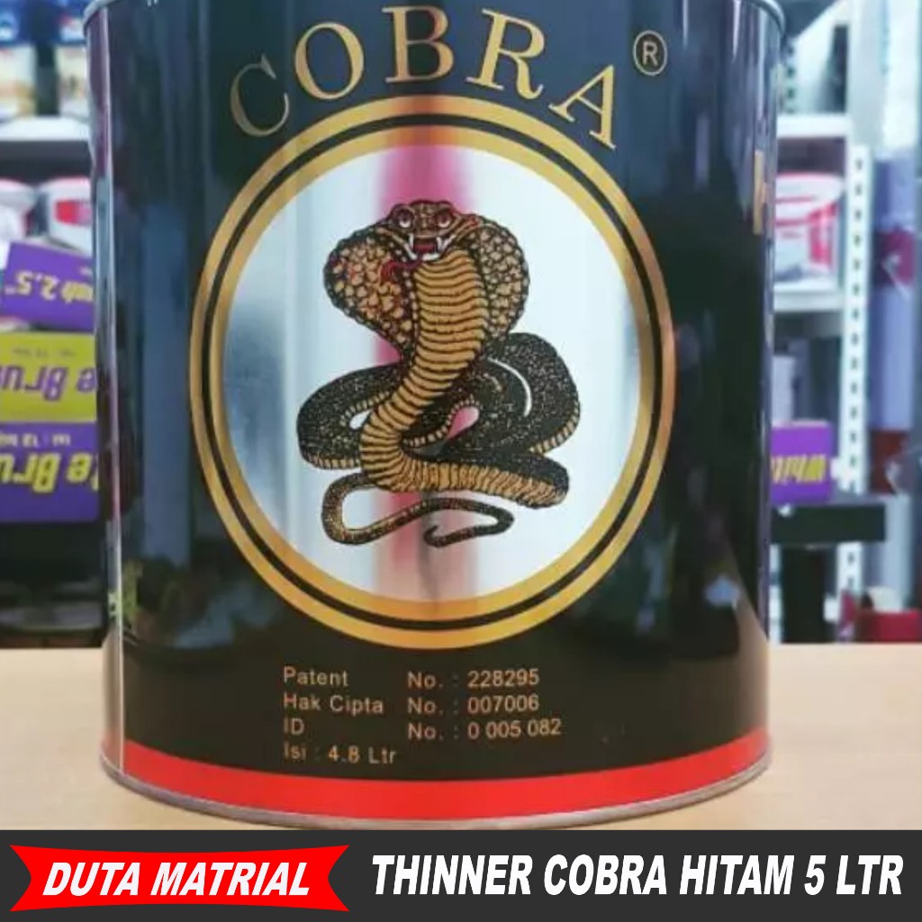 KHUSUS GOSEND Thinner Cobra 5 Liter High Gloss Cepat Kering