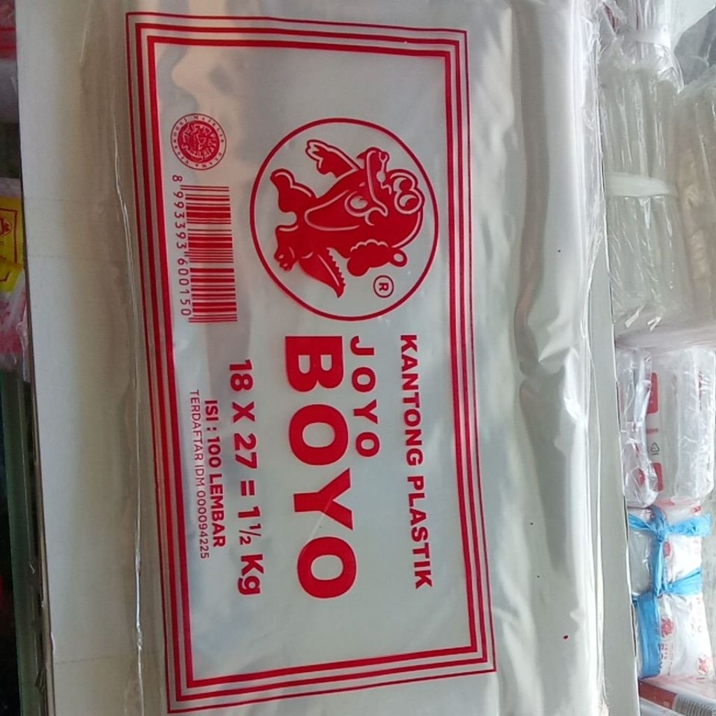 kantong plastik Joyo Boyo 1 ½ kg PP
