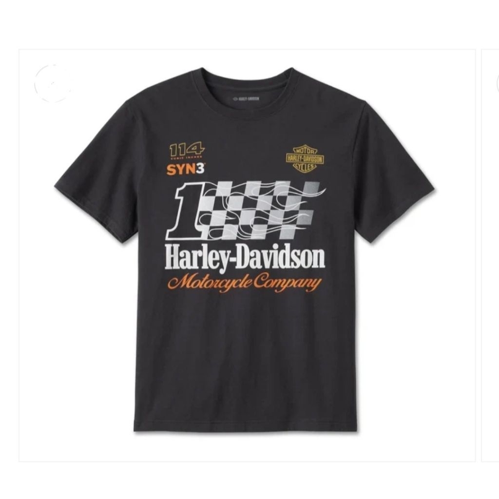 KAOS Harley-Davidson Men's Road Racer Graphic Tee - Original HD Usa 96015-25VM