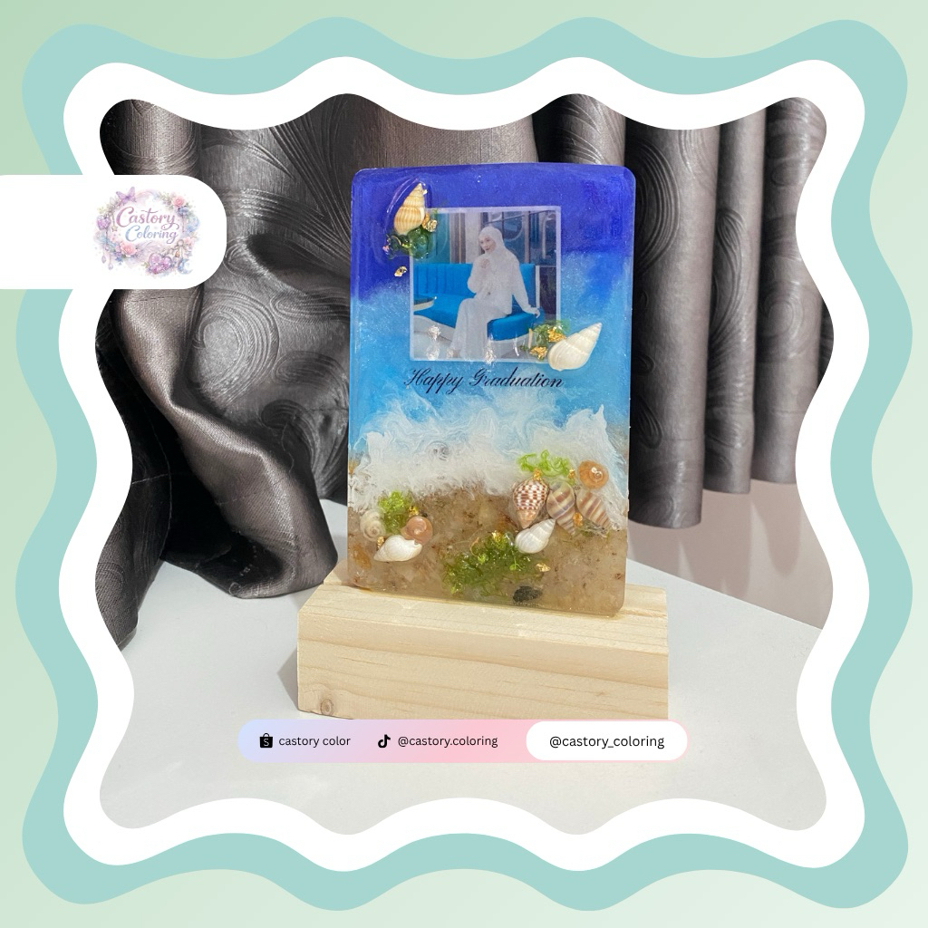 Gift Custom | Custom Foto Resin | Stand Resin