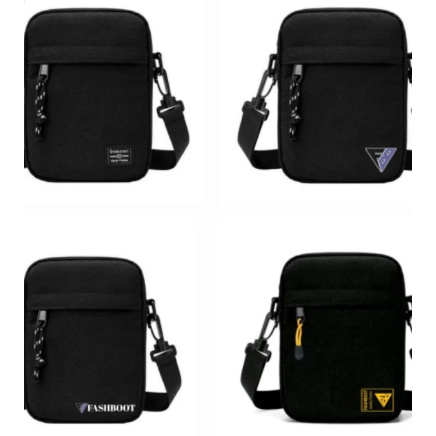 Tas Selempang Pria Wanita - Tas Mini Crossbody Bag, Ringan & Stylish untuk Jalan, Traveling, dan Seh