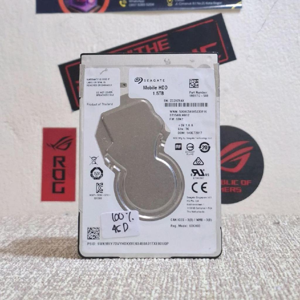 Hardisk Laptop 1.5TB 2.5 inch Slim Harddisk SATA Hard disk 1.5 TB