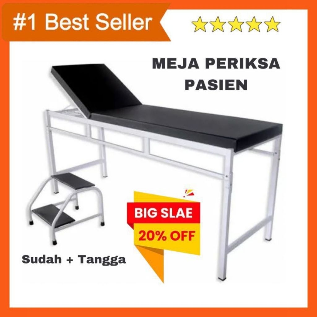 Bed periksa pasien / meja periksa pasien / tempat tidur periksa / ranjang periksa / bed uks / bed pa