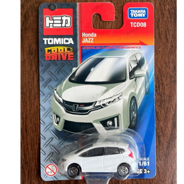Tomica Cool Drive Honda Jazz Putih
