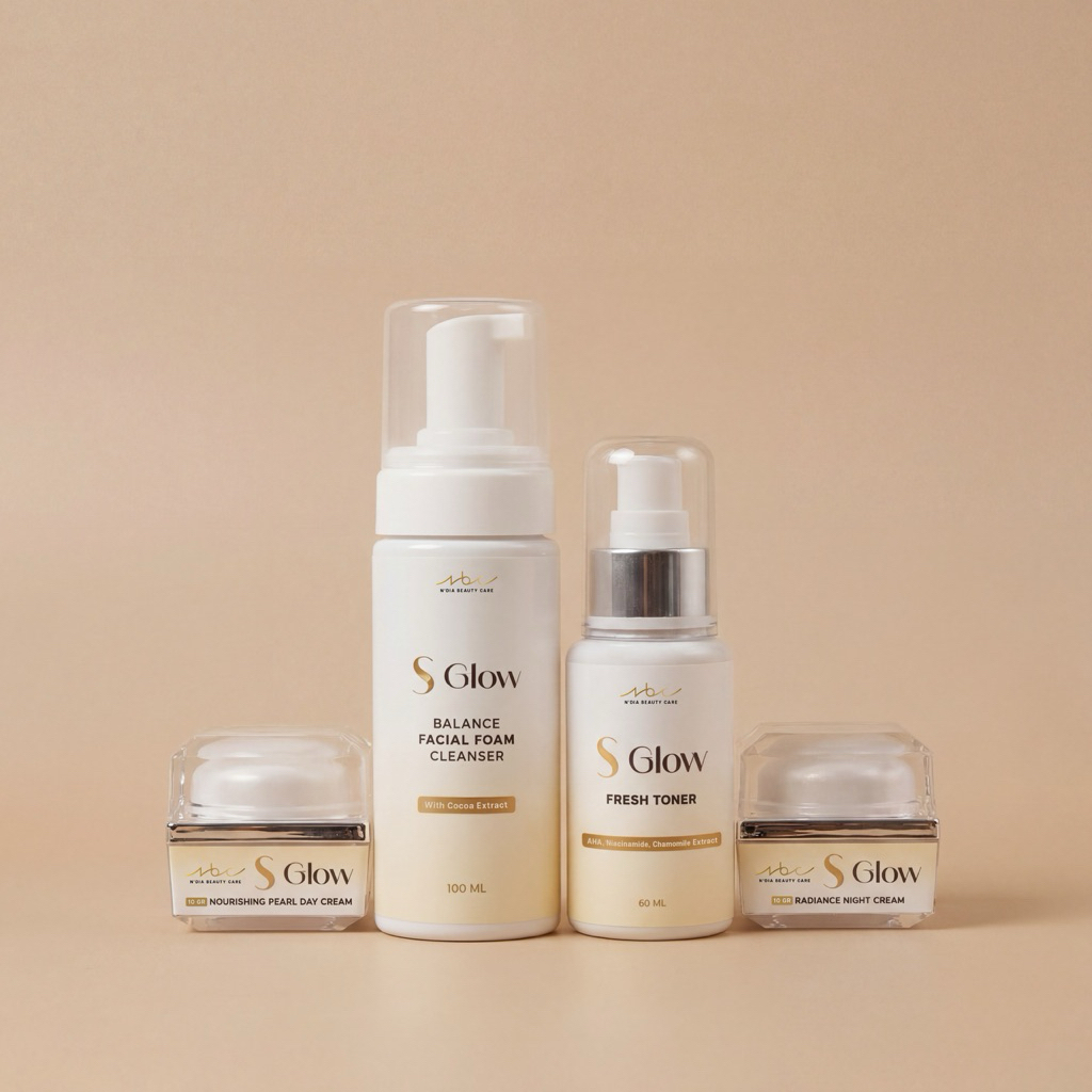 NBC paket super glowing / bbc paket s glow ndia neauty care