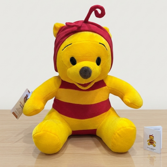 Boneka Winnie the Pooh Kostum Lebah XL Warna Warni Boneka