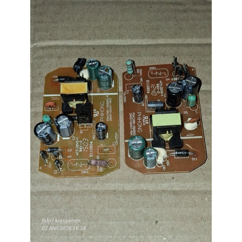 PCB ADAPTOR POWER SUPLAY 5V1A