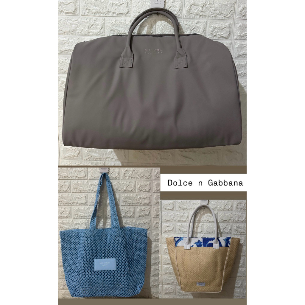DnG Travel Bag/ Blue Bag / Pouch Dolce n Gabbana