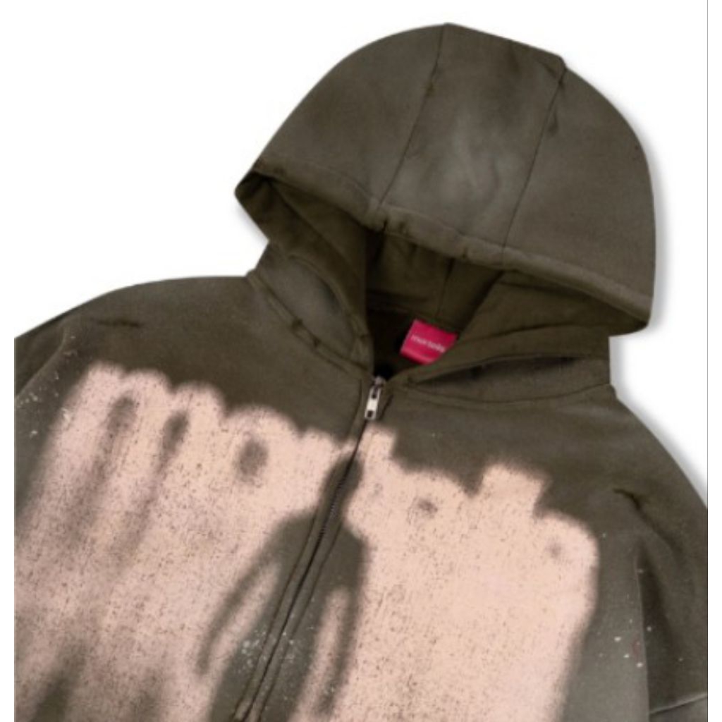 MORTEILS // DECONST HOODIE ARMY // ORIGINAL
