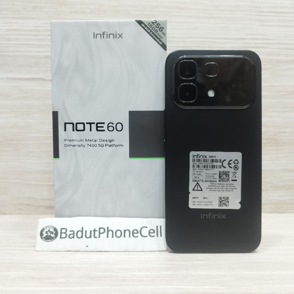 INFINIX NOTE 60 8/256GB HANDPHONE SECOND BEKAS FULLSET