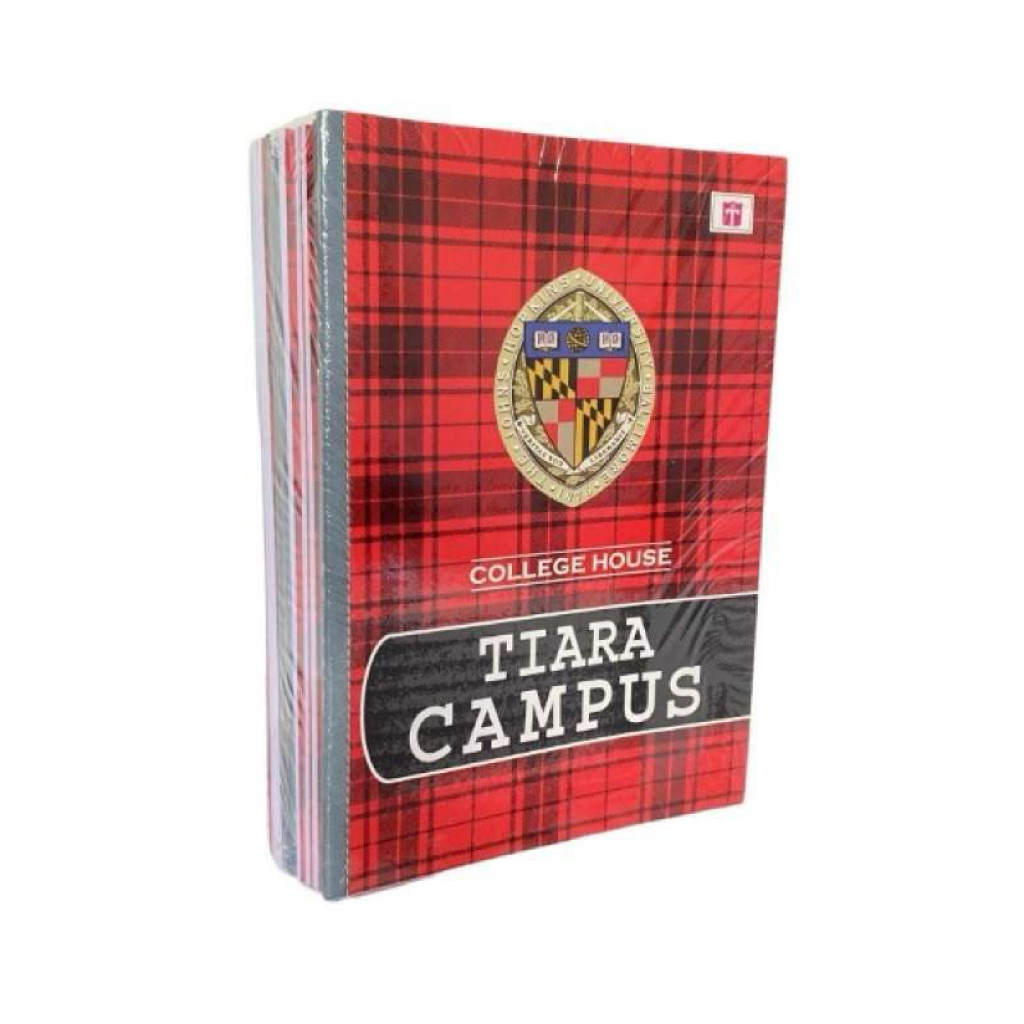 Buku Tulis Campus Tiara / Campus Tiara 50 Lembar (1 Pak isi 10 Buku)