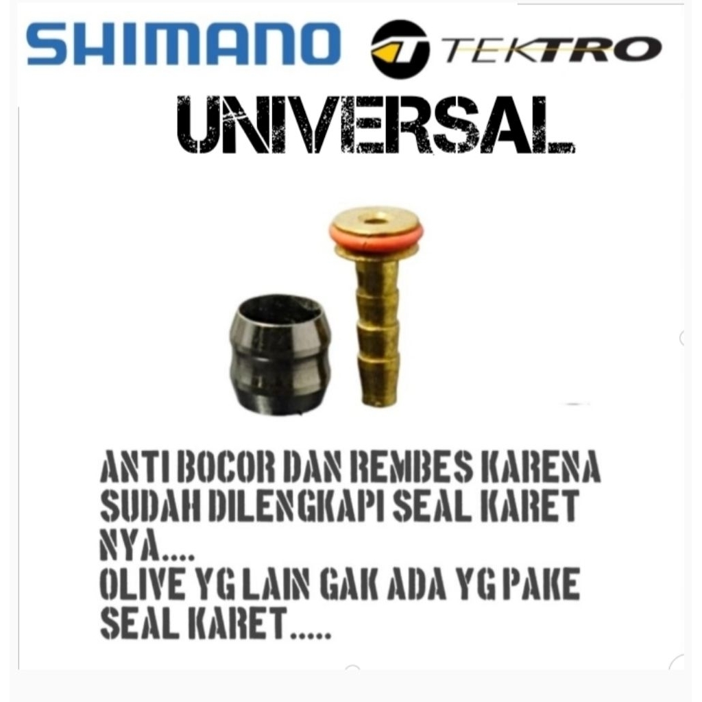 OLIVE REM HIDROLIK UNIVERSAL UNTUK SEMUA REM HIDROLIK SEPEDA