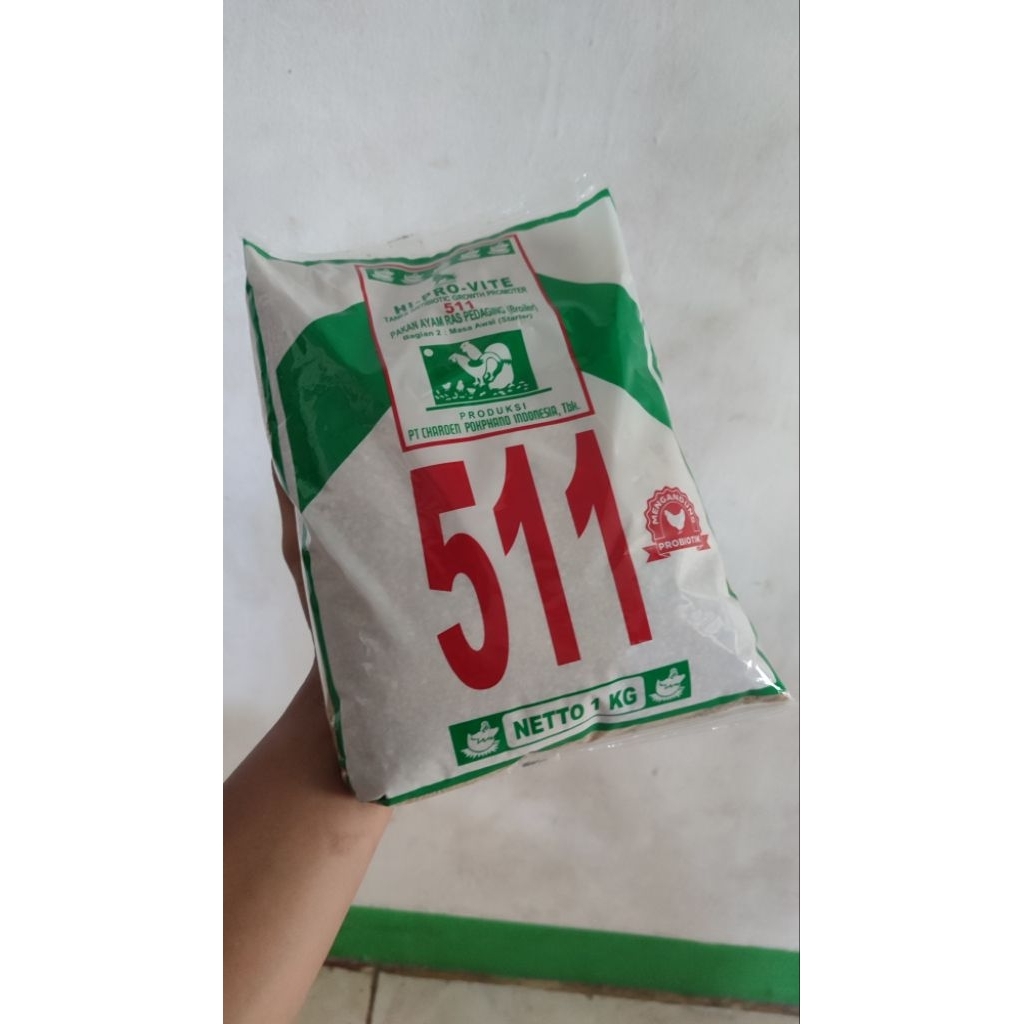 Pur ayam 511 kemasan pabrik 1kg