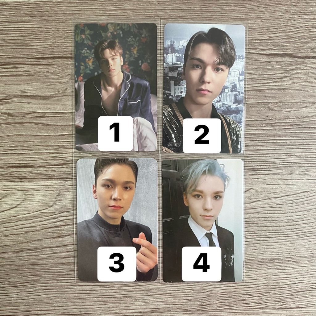 SEVENTEEN VERNON PHOTOCARD OFFICIAL svt pc scoups choi seungcheol kkuma cimumu cheol its tc trading 