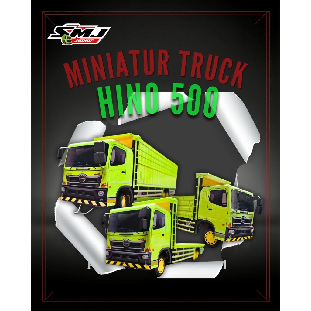 #MINIATUR REMOT CONTROL #TRUK HINO 500 #TRUK TRONTON
