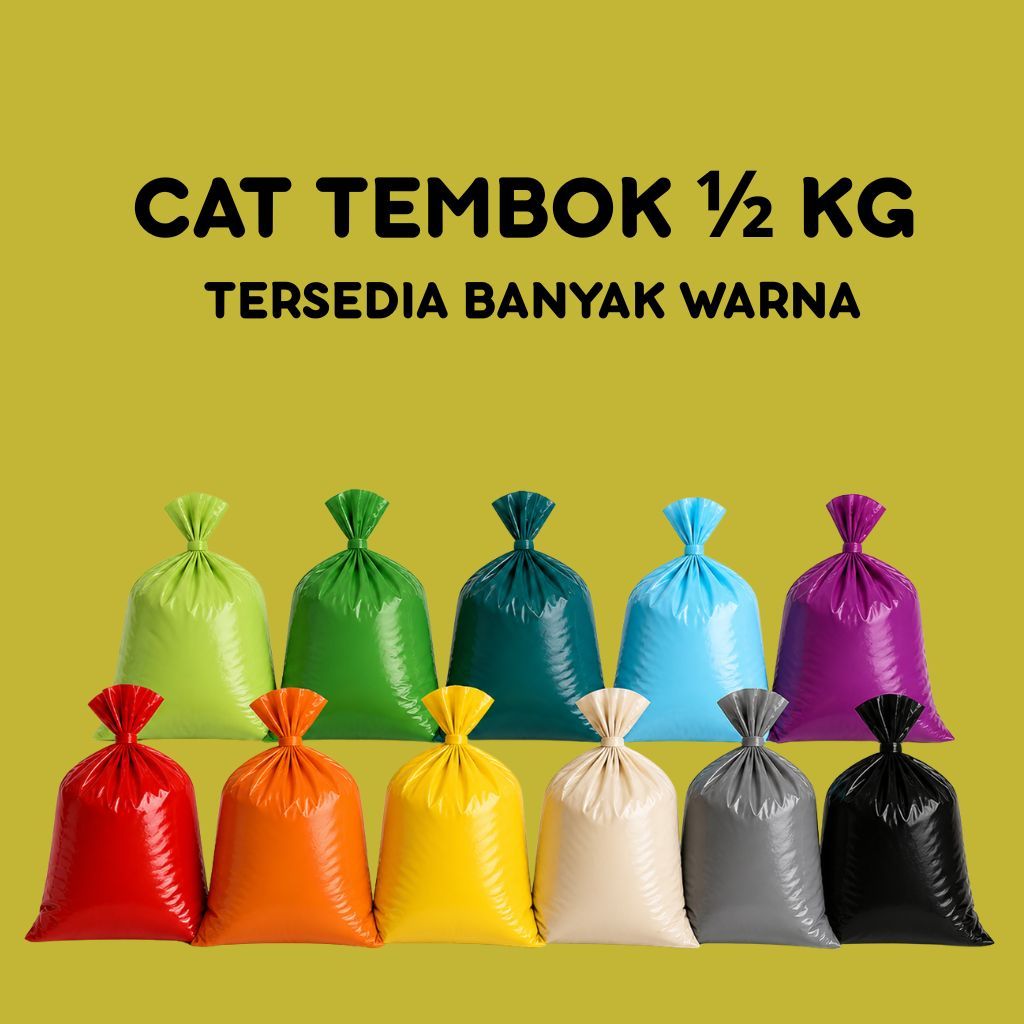 Cat Tembok 500 Gram / Cat Tembok Anti Jamur / Cat Dinding Premium RD