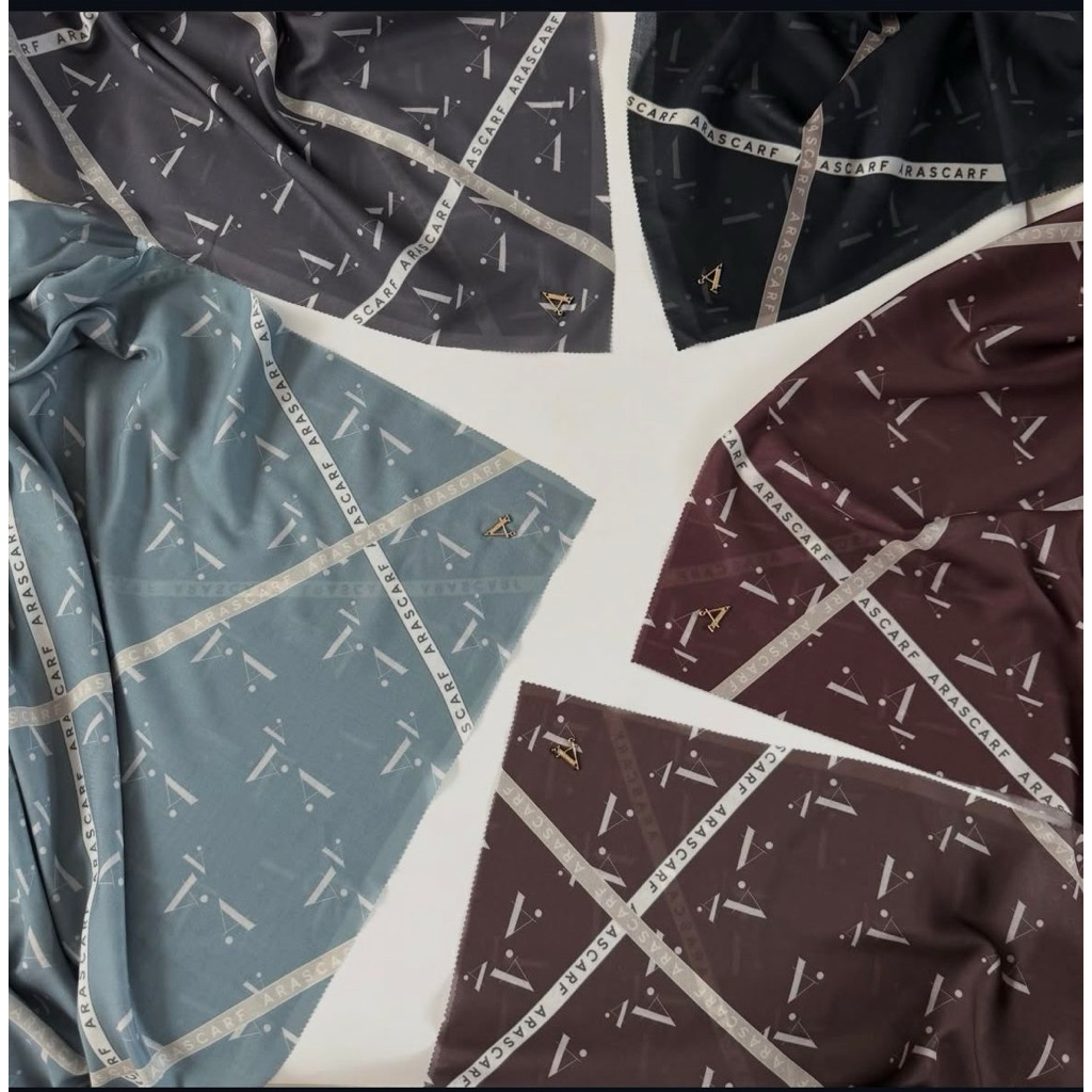 DUMA MONOGRAM ARASCARF