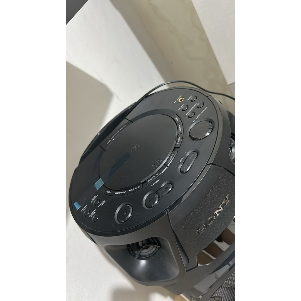 Speaker Karaoke Merk Sony MHC V13 + Mic Wireless Audiobank