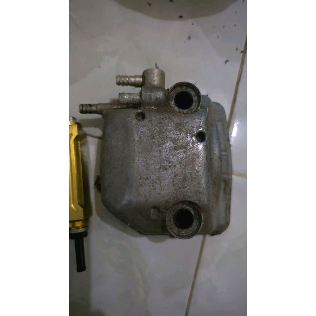 oli cooler beat deluxe , sepaket head dan radjator oli merk KTC PNP sisa ganti head bawaan motor bea
