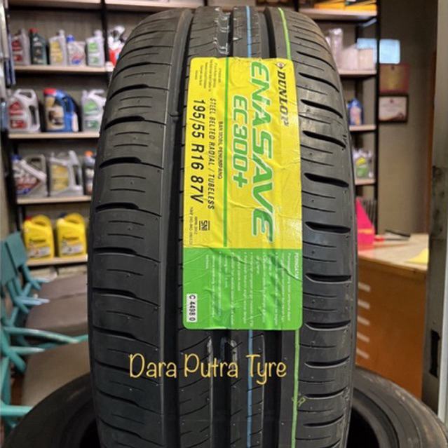 ban 195/55 r16 87V Dunlop Enasave EC300+ Ban Mobil 195 55 16