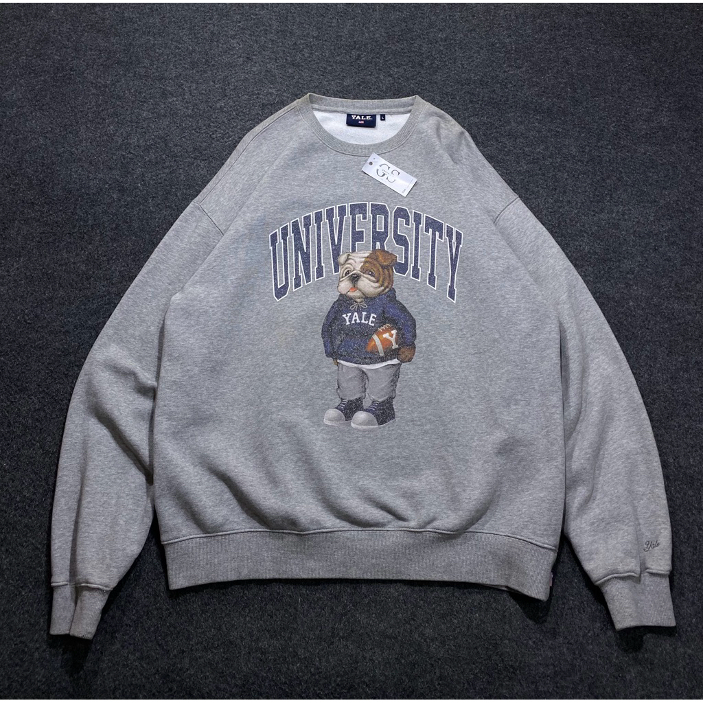 CREWNECK YALE SECOND / SWEATER YALE UNIVERSITY BULLDOG