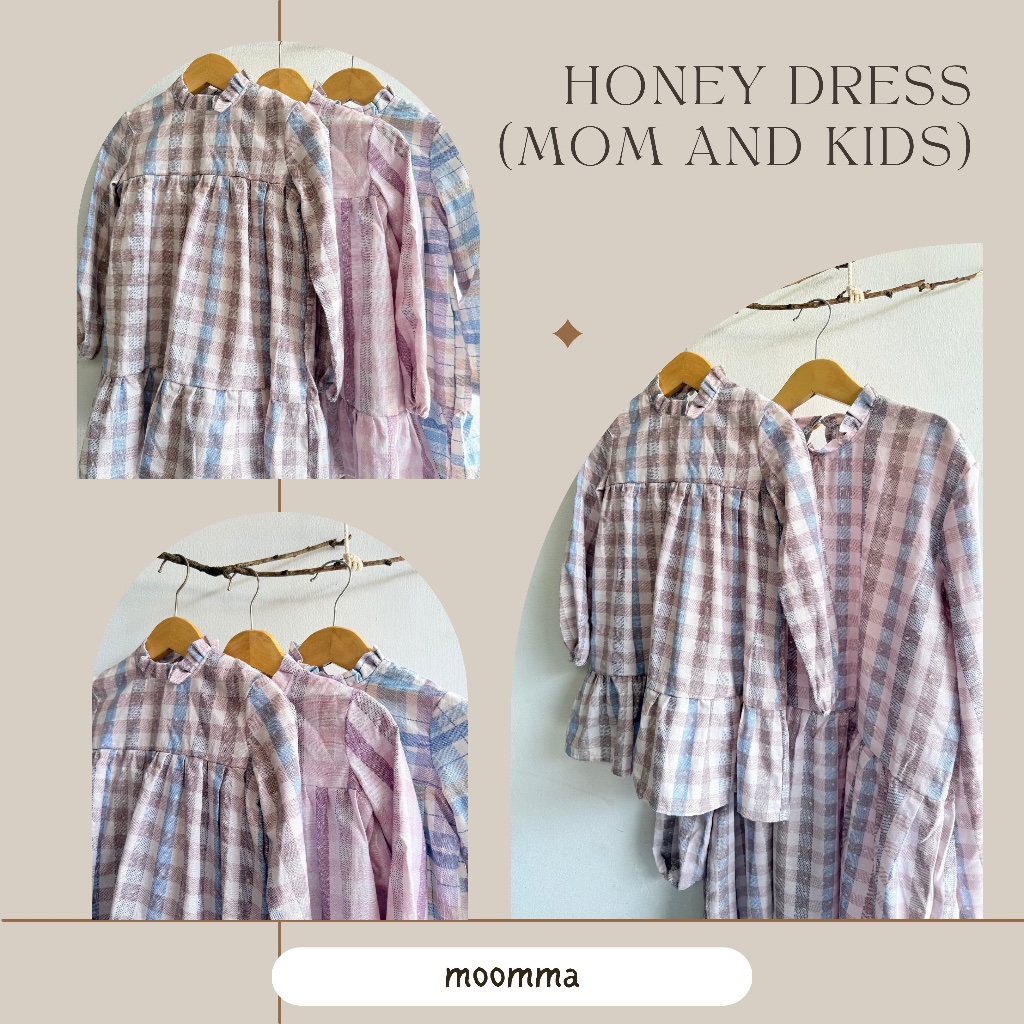 Honey Mom Dress midi dress couple ibu dan anak