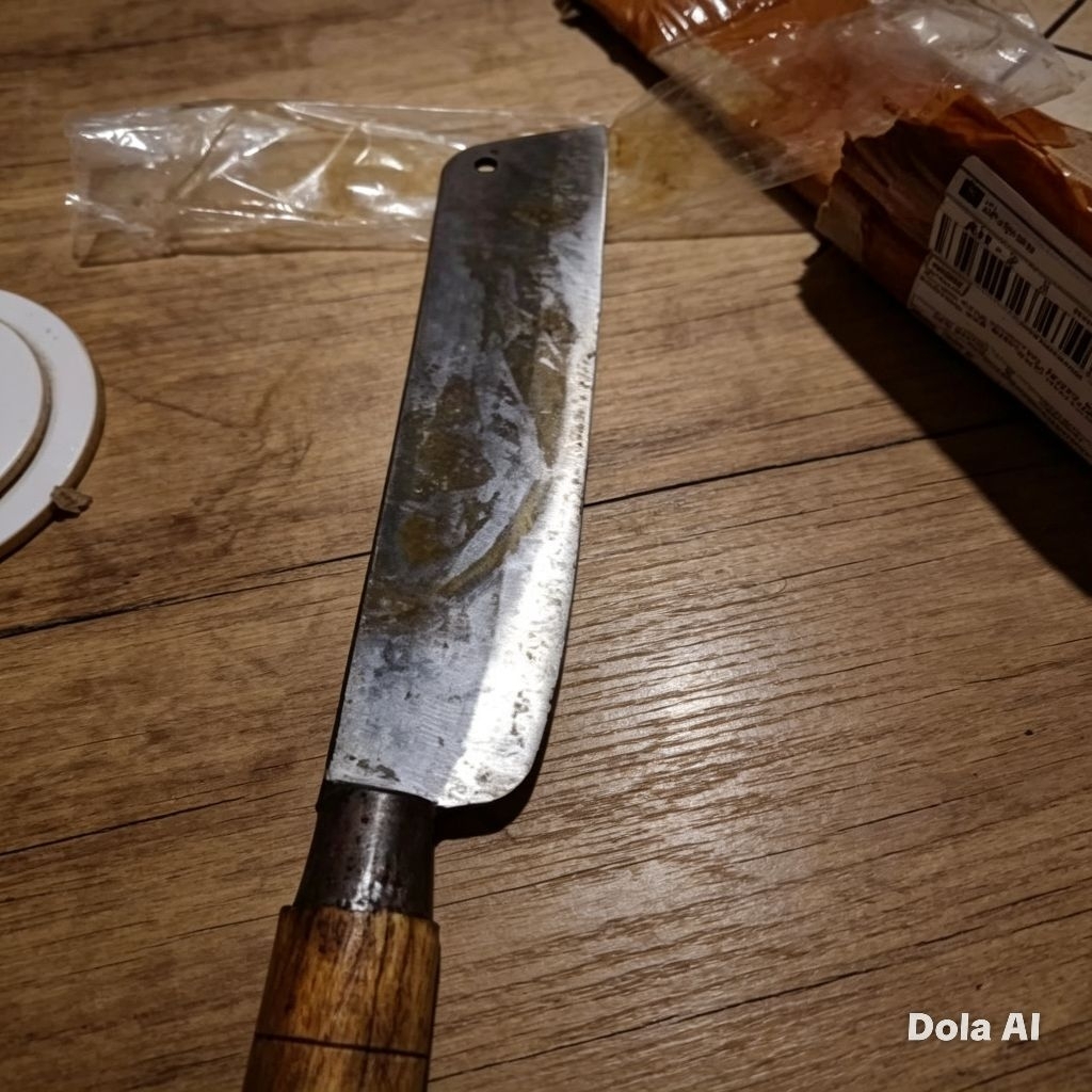 PISAU POTONG DAGING ASLI BAJA | PISAU POTONG CACAH AYAM