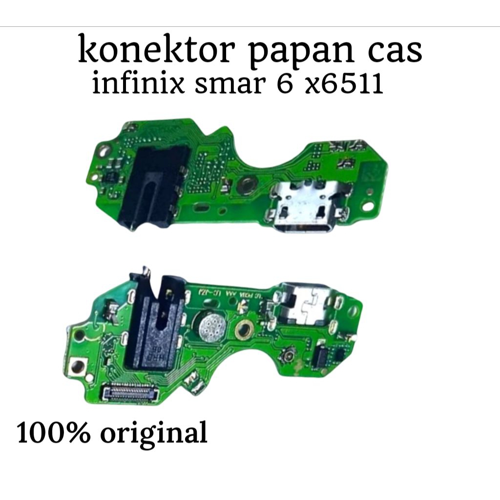 KONEKTOR PAPAN CAS INFINIX SMART 6 X6511 ORIGINAL PENGGANTI KONEKTOR PAPAN CAS