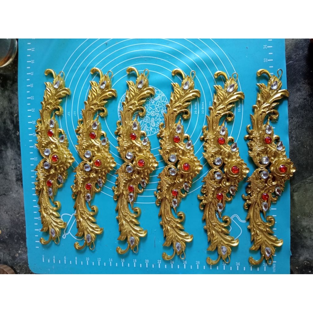 ISI 2PCS paket grosir mahkota jaipong ,mahkota kening jaipong ,aksesoris kening