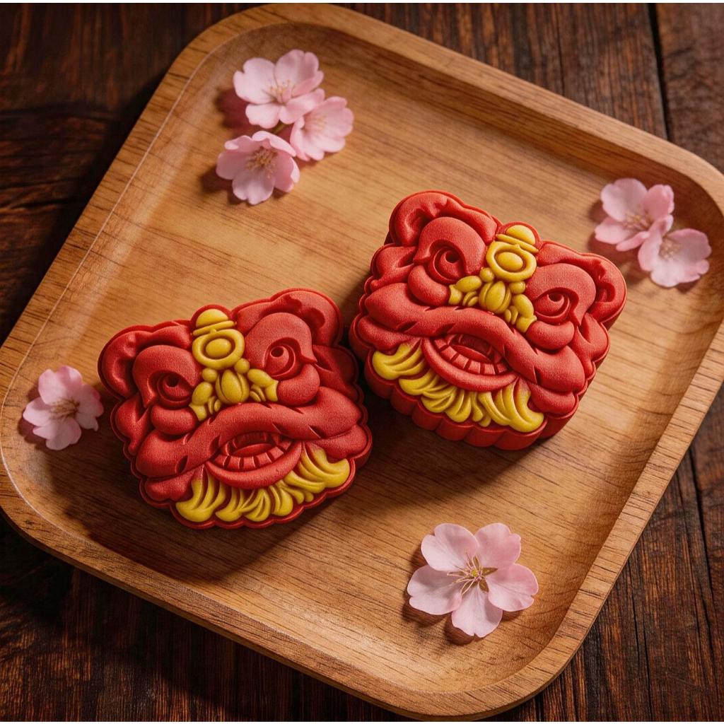 Ready-Cetakan kue bulan 150gr/Cetakan Mooncake 150gr/ Mooncake mold 150gr cetakan kue