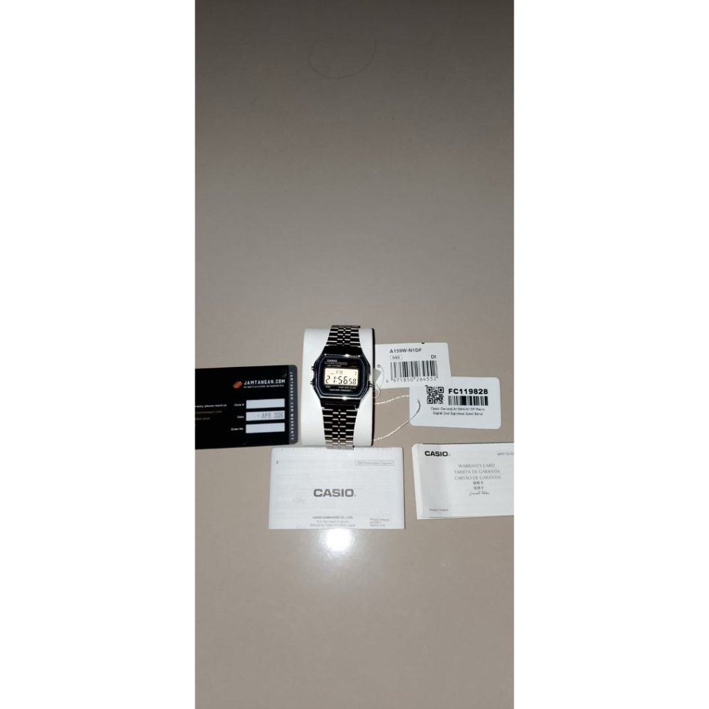 Jam Casio A159W NEW