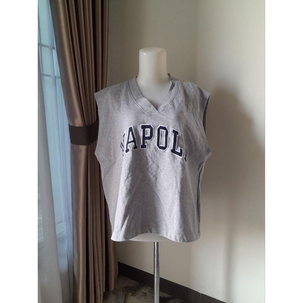 Vest Rompi Oversize, Sweater Vest Jumbo, Vest Oversize