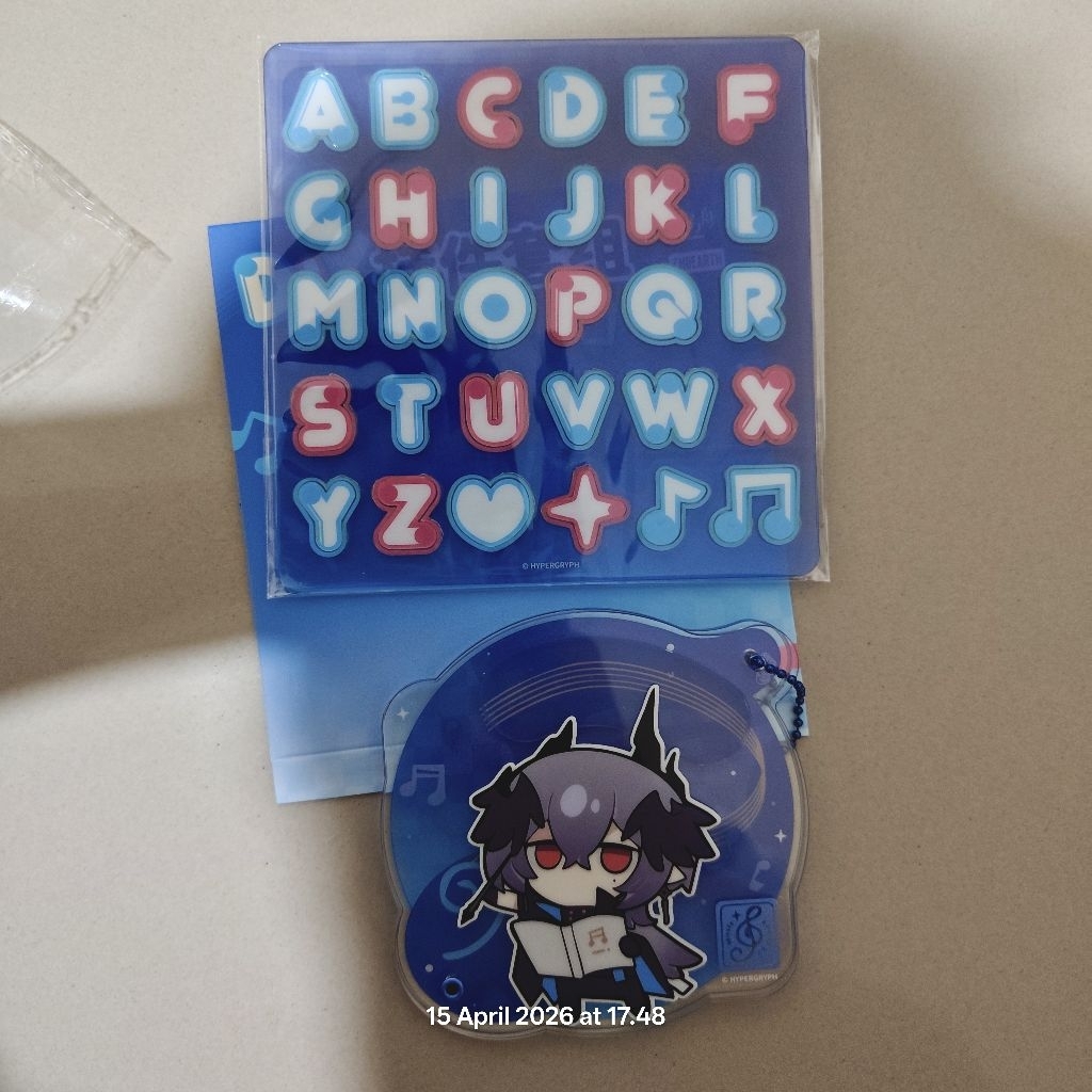 Arknights Logos Shaker Keychain