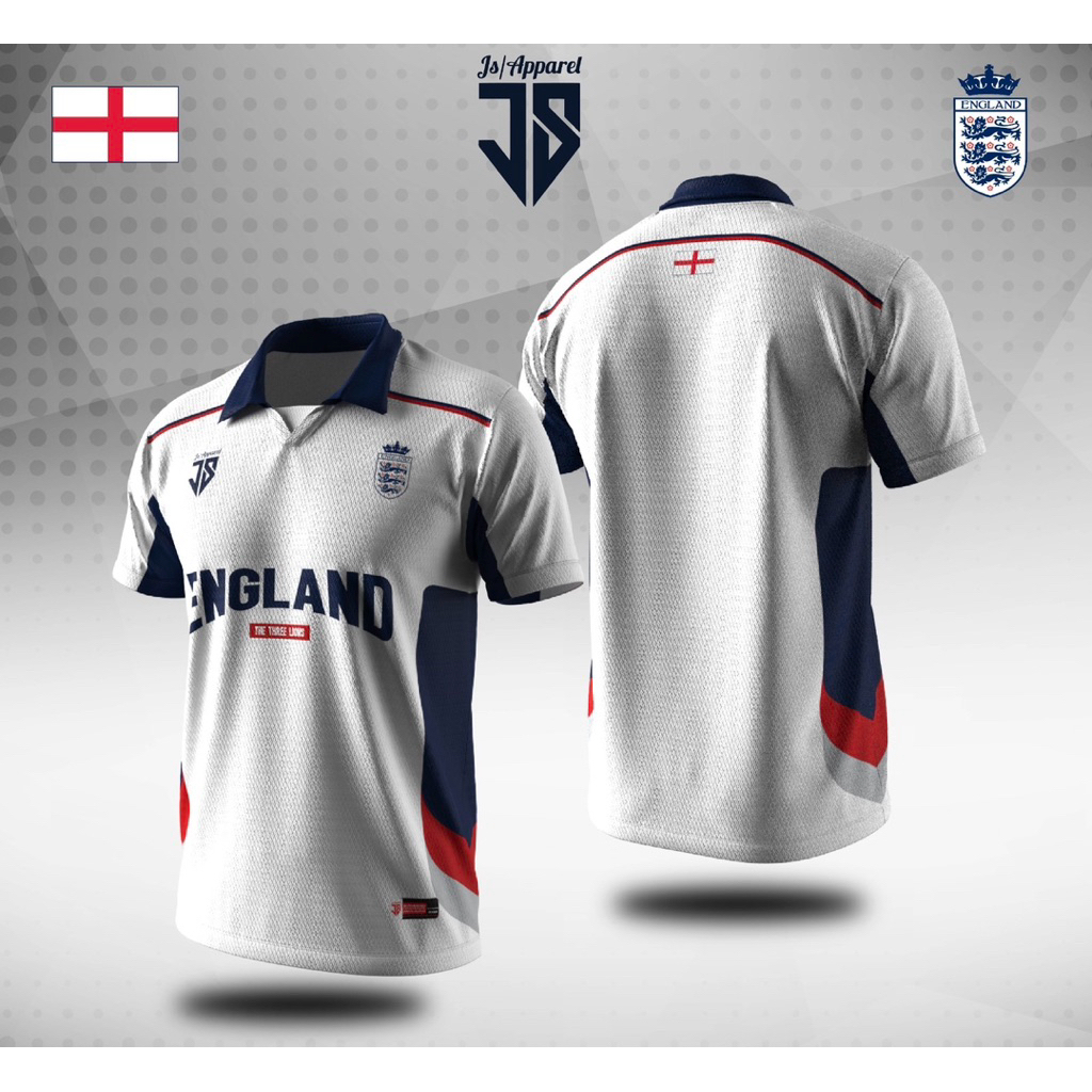JHSPORTWEAR JERSEY ENGLAND // JERSEY VINTAGE // JERSEY RETRO // JERSEY BOLA // JERSEY CASUAL